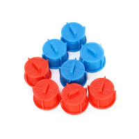 8Pcs Washer Inlet Valve Filter Mesh AGM73269501 (4 Red + 4 Blue) 20.2mm x 12.2mm Compatible with Kenmore, LG 1810261, AP5202486
