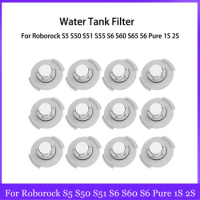 For Roborock S5 S50 S51 S55 S6 S60 S65 S6 Pure 1S 2S Mi Robot Vacuum Cleaner Water Tank Filter Spare Parts Accessories
