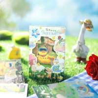 30 Pcs/Set Paco's Travels Series Postcard Cute Duck Forest Tour Message Greeting Cards Blessing Card