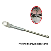 suncord Folding bicycle titanium kickstand p line t line park stand for Brompton pline titanium bracket