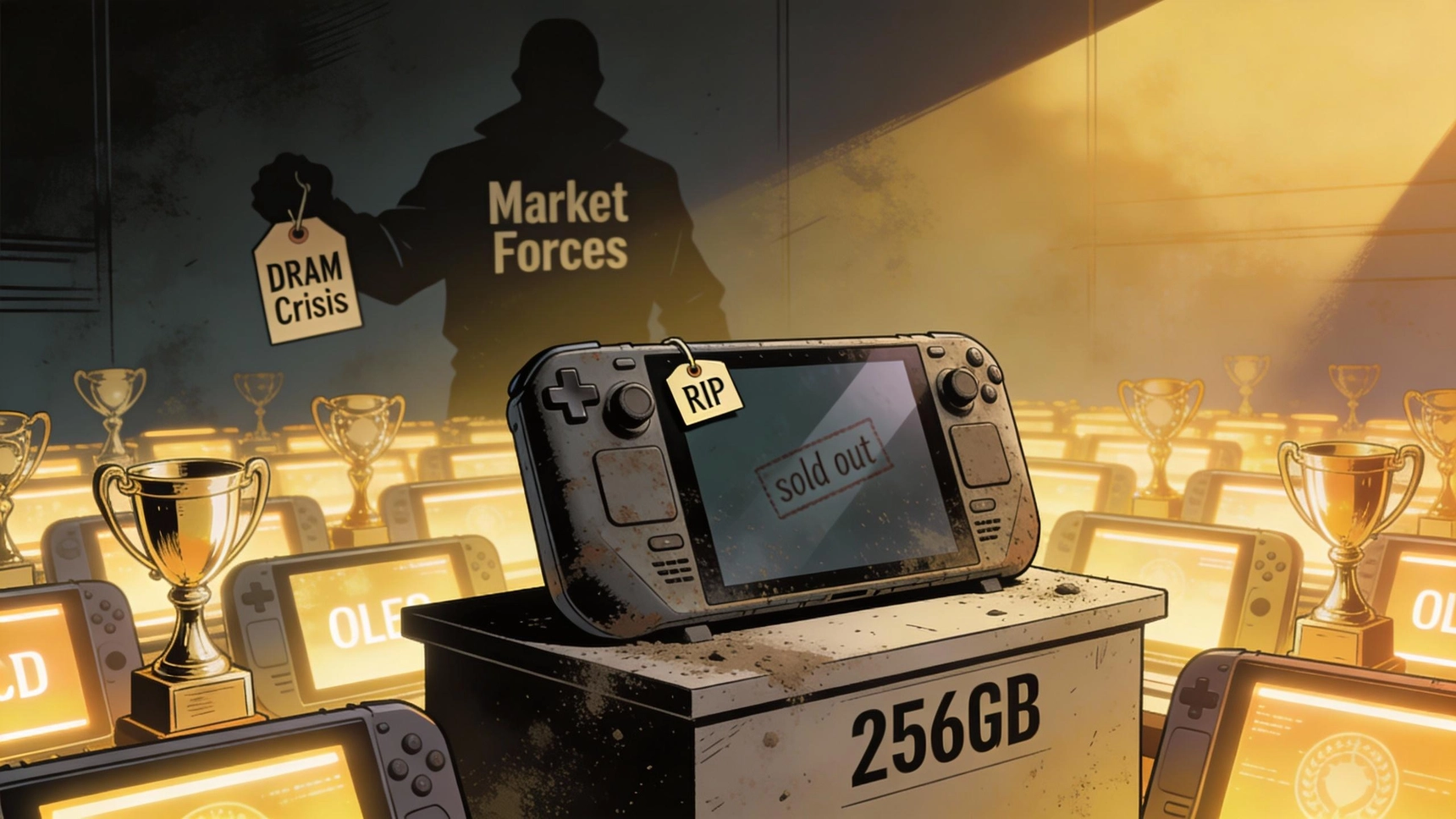 Valve、エントリーモデル Steam Deck LCD の生産を正式終了、最終在庫