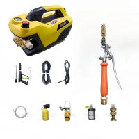 【一本店鋪】5號洗冷氣套裝組+K120清洗機(110V可調壓全自動洗車機 洗地機 洗紗窗 洗冷氣 洗洗衣機)