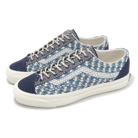 【VANS】休閒鞋 Lx Old Skool 36 EK 男鞋 藍 米白 Premium 編織 經典 板鞋(VN000D8HEBR)