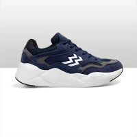 Geoff Max Official - Wolf Racer Dark Blue White | Sepatu Pria | Sneakers Pria