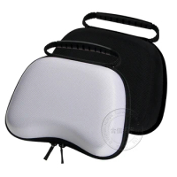 HOTHINK 1pcs EVA Hard Canvas Material Handbag for PS5 Controller Portable Storage Protective Bag for PlayStation 5 DualSense
