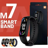M7 Sport Smart Watch Waterproof Heart Men Woman Rate Blood Pressure Monitor Fitness Tracker Bracelet for Android for IOS