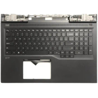 New For Dell G7 7700 Laptop Palmrest Case Keyboard US English Version Upper Cover
