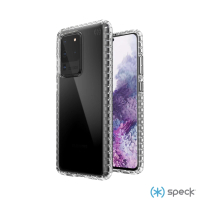 【Speck】Samsung S20 Galaxy Ultra Presidio Perfect-Clear Impact Geometry 抗菌防摔保護殼(防摔保護殼)
