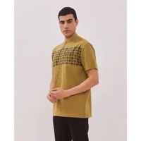AMK Kemeja Koko Pria Lengan Pendek KK BB Shaleh Ss Olive 2XL