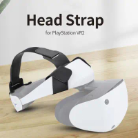1Pcs PU Leather Decompression Head Strap Holder Set For PlayStation VR2 PS VR2 Headset Protective Headband VR Accessories