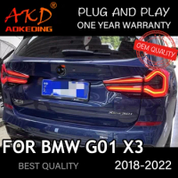 Tail Light For BMW X3 2018-2022 G01 автомобильные товары Rear Lamp LED Lights Car Accessories xDrive30d G08 M40i Taillights