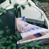 BUHO 布歐 露營專用法蘭絨充氣床墊床包-不含枕套XL號290x200cm(多款任選)