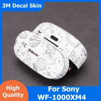 For Sony WF-1000XM4 Decal Skin Vinyl Wrap Film Wireless Noise Cancelling Headphones Protective Sticker Protector Coat WF1000XM4
