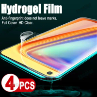4PCS Screen Protector For OPPO Realme 7 Pro RMX2170 Hydrogel Film For Realme 7 Realme7 RMX2155 Water Gel Film Soft NOT Glass