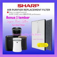 Hepa Filter SHARP Air Purifier FP-F40Y FP-FM40Y FZ-F40SFE Bonus Layer Pure Cotton Hepa Filter SHARP 