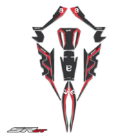 3D Fairing Emblem Sticker Decal Motorcycle Body Full Kits Decoration Sticker For Aprilia sr gt200 SRGT200 SR GT 200 2022