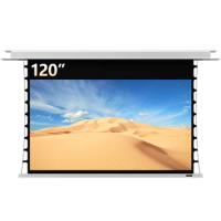 120 Inch ALR Projector Screen 16:9 HD 8K Nano Double White Soft Projection Screen