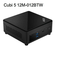【最高現折268】MSI 微星 Cubi 5 12M-012BTW Intel i3-1215U迷你準系統