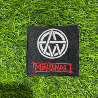 Emblem Patch bordir Gambar Marjinal