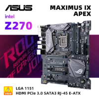 ASUS ROG MAXIMUS IX APEX +I7 6700 CPU Original M.2 NVME 6th 7th Motherboard Set Socket LGA1151 DDR4 Z170 Desktop Motherboard