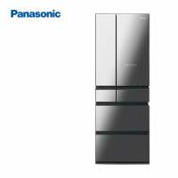 Panasonic國際牌520L六門玻璃變頻電冰箱 NR-F529HX-X1 鑽石黑