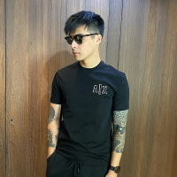 美國百分百【美國真品】Armani Exchange T恤 AX 短袖 logo 上衣 T-shirt 黑色 CC22