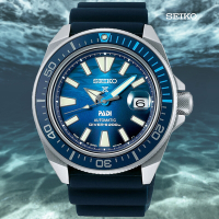 SEIKO 精工 PROSPEX PADI武士 陶瓷錶圈200米潛水機械錶-藍 SRPJ93K1/4R35-03W0F_SK028