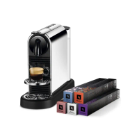 【Nespresso】登記贈15%mo幣！膠囊咖啡機 CitiZ Platinum(訂製咖啡時光50顆組/義式)