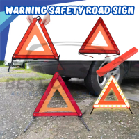 Car Parking Emergency Road Warning Safety Road Sign Emergency Reflective Triangle Kit Exclamation Ma