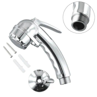 Adjustable Shower Bidet Handheld Faucet Sprayer Shower Head Replacements Pressurized Shower Toilet Nozzle For Home Bathroom