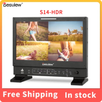 Desview S14-UHD 14 Inch 4K UHD 3840*2160 Multi Screen High-definition Monitor Eith Built-In Lut HDR Monitor
