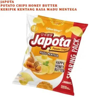 BLISG Japota Keripik Kentang Madu Mentega Happy Honey Butter 120g Potato Chips MADU MENTEGA 120GR