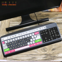 For Logitech G103 G19 K300 MK235 MK270 K270 MK275 K375S Desktop PC Mechanical Gaming Keyboard skin Keyboard Cover