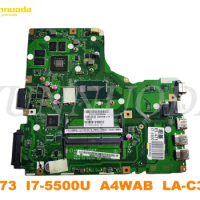 Original for ACER E5-473 E5-473G Laptop motherboard E5-473 I7-5500U A4WAB LA-C341P tested good free shipping
