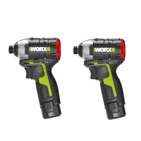 【WORX 威克士】12V 無刷鋰電衝擊起子機雙機組 WU132+WU132 WU922(WU922)