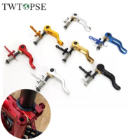 TWTOPSE Folding Bike Bicycle Seatpost Clamp Hinge For Brompton 3SIXTY PIKES Cycling ultra light Hinge Lever ACEOFFIX Bike Parts