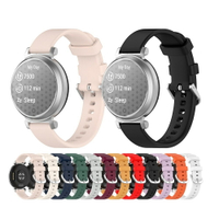 【矽膠錶帶】適用 Garmin Lily 2 錶帶寬度 14mm 手錶 替換 運動 腕帶