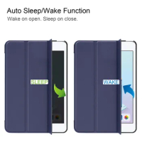 Brand gligle high quality magnet auto sleep/wake leather case for iPad Mini 5 cover case for New iPad Mini 2019