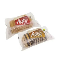 BLIAM ROTI GULUNG AOKA - Netto 60gr ROTI GULUNG AOKA COKLAT KEJU ROTI COKLAT
