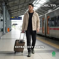 Consina Delta Celana Panjang Ristop | Urban Office Outdoor 3XL Black