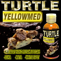 TURTLE YELLOWMED OBAT LUKA LECET INFEKSI KULIT KERAPAS PECAH MATA KATARAK BERSELAPUT BINTIK PUTIH JA
