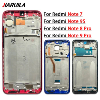 New Middle Frame Housing Case For Xiaomi Redmi Note 7 8 9S 9 Pro Middle Frame Bezel Middle Plate Replacement Parts