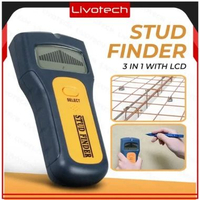 LIVO Digital 3 in 1 Wall Stud Scanner AC Wire Finder Wood Metal Detector