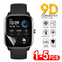Soft Hydrogel Protective Film For Amazfit GTS 2 Mini GTR 42mm 47mm Smart Watch Screen Protector For Amazfit Pace Verge Statos 3