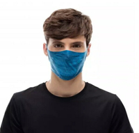 西班牙《ＢＵＦＦ》Filter Mask-Coolnet抗UV可替換濾網口罩(Keren Blue石洗灰藍)