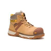CAT Excavator Superlite WP CCT [CA91196] 男女 工作鞋 鋼頭 多功能 防滑 黃褐