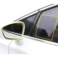 【一朵花汽車百貨】『獨家滿版專車專用』 後照鏡防水膜 專用雨膜+側窗 奧迪 A1 車型專用