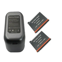 2PCS IS360X3B 1800mah Lithium Battery + Fast Charger Hub for Insta360 one x3 Batteries Insta 360 X3 Action Camera Accessories