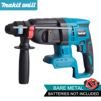 18V rechargeable brushless cordless rotary electric Hammer impact drill without battery&amp;caseTools/power tools Hammer drill