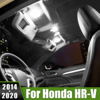 For Honda HR-V HRV Vezel 2014 2015 2016 2017 2018 2019 2020 4pcs Car Interior LED Reading Light Trunk Lamps Decoration Accessory